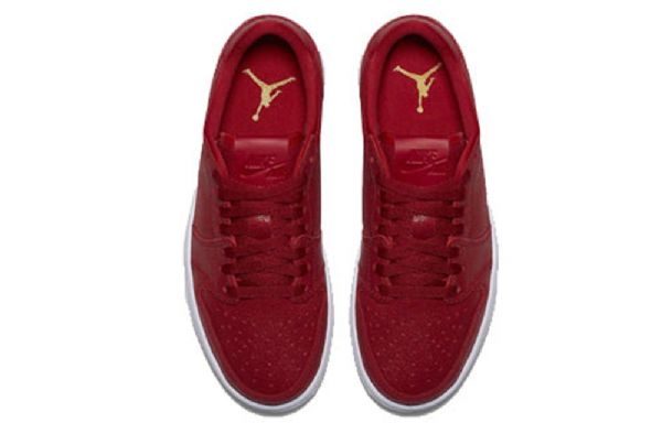 Ns Retro Basketbalové Boty Nike Air Jordan 1 Low Tops Pro Ženy Červené