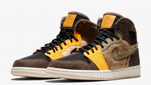 Pánská Prémiová Užitková Obuv Nike Air Jordan 1 Retro High Tops Vícebarevné