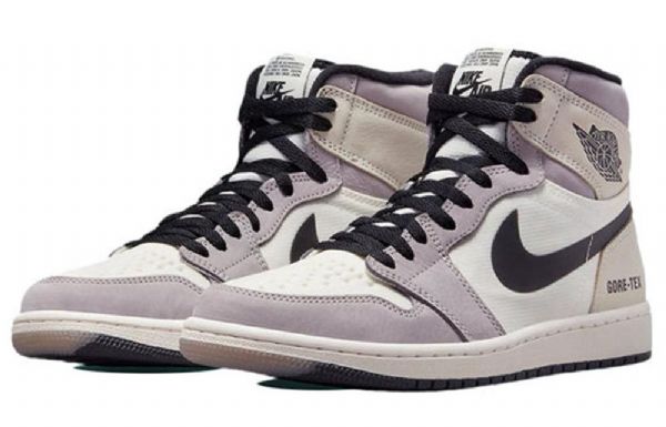 Pánské Basketbalové Boty Nike Air Jordan 1 High Tops Element Gore-tex Retro Světle Fialové