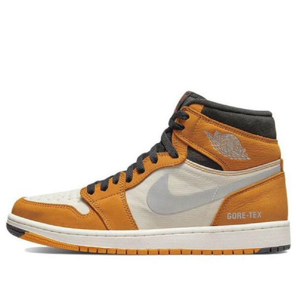 Pánské Basketbalové Boty Nike Air Jordan 1 High Tops Element Gore-tex Retro Světle Žluté