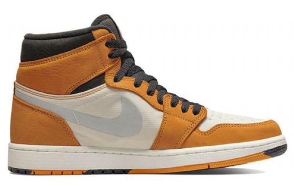 Pánské Basketbalové Boty Nike Air Jordan 1 High Tops Element Gore-tex Retro Světle Žluté