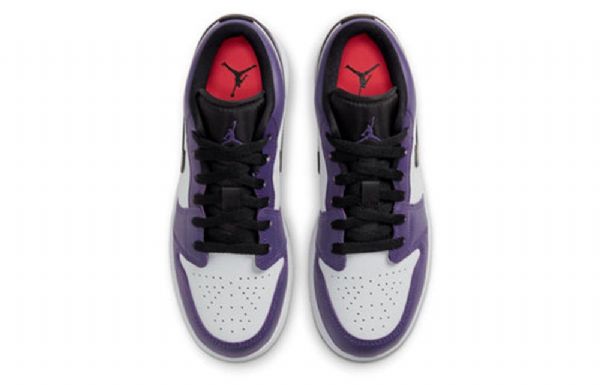 Pánské Basketbalové Boty Nike Air Jordan 1 Low Tops Gs Fialové