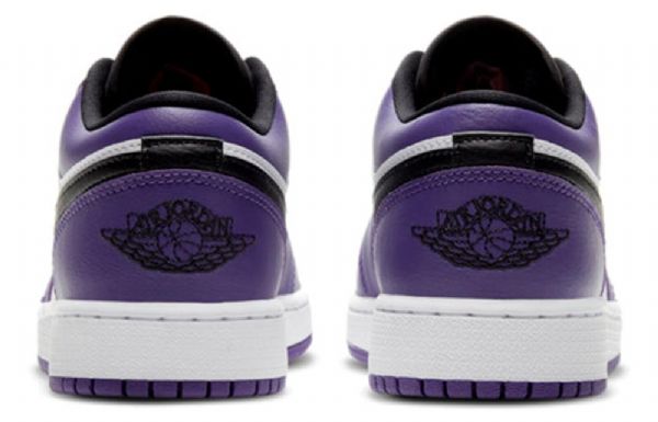 Pánské Basketbalové Boty Nike Air Jordan 1 Low Tops Gs Fialové