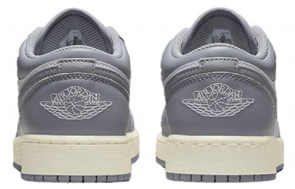 Pánské Basketbalové Boty Nike Air Jordan 1 Low Tops Gs Šedé