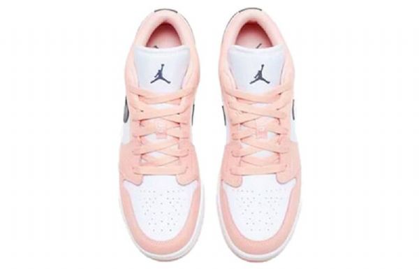Pánské Basketbalové Boty Nike Air Jordan 1 Low Tops Gs Světle Růžové