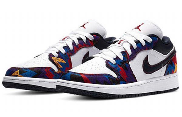 Pánské Basketbalové Boty Nike Air Jordan 1 Low Tops Se Retro Vícebarevné