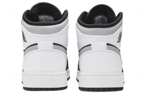 Pánské Basketbalové Boty Nike Air Jordan 1 Mid Tops Gs Bílé