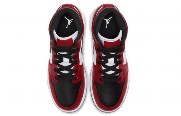 Pánské Basketbalové Boty Nike Air Jordan 1 Mid Tops Gs Černé