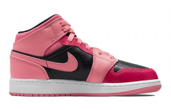 Pánské Basketbalové Boty Nike Air Jordan 1 Mid Tops Gs Coral