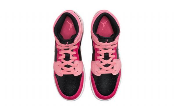 Pánské Basketbalové Boty Nike Air Jordan 1 Mid Tops Gs Coral