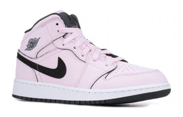 Pánské Basketbalové Boty Nike Air Jordan 1 Mid Tops Gs Růžové