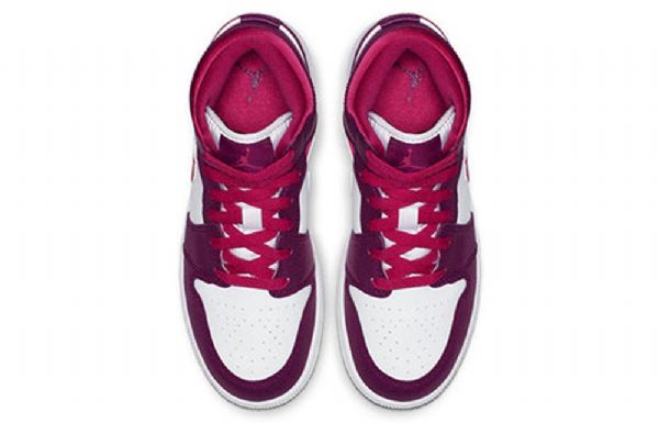 Pánské Basketbalové Boty Nike Air Jordan 1 Mid Tops Gs Růžové