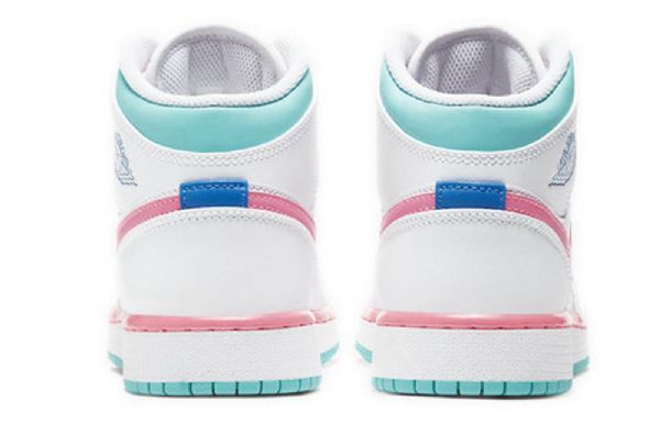 Pánské Basketbalové Boty Nike Air Jordan 1 Mid Tops Gs Růžové