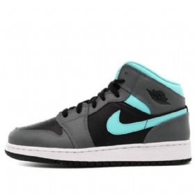 Pánské Basketbalové Boty Nike Air Jordan 1 Mid Tops Gs Šedé
