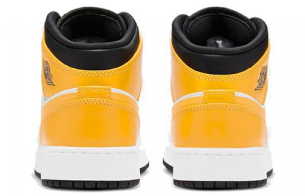 Pánské Basketbalové Boty Nike Air Jordan 1 Mid Tops Gs Zlaté