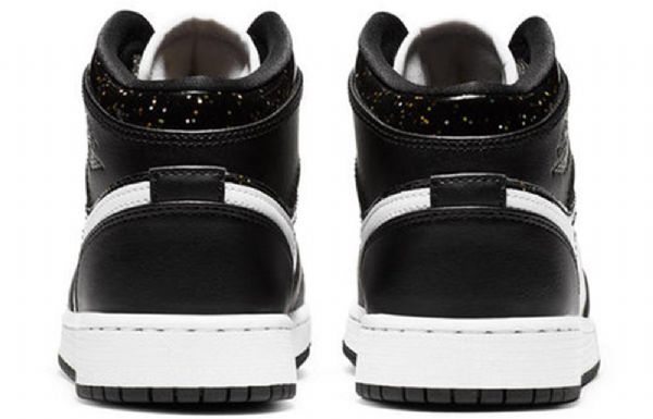 Pánské Basketbalové Boty Nike Air Jordan 1 Mid Tops Se Gs Černé