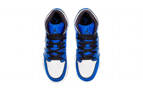 Pánské Basketbalové Boty Nike Air Jordan 1 Mid Tops Se Gs Modré