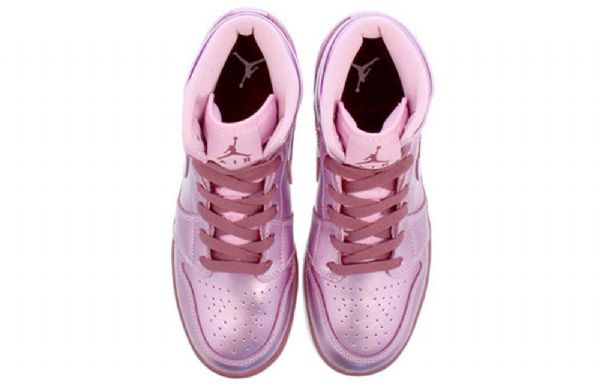 Pánské Basketbalové Boty Nike Air Jordan 1 Mid Tops Se Gs Růžový