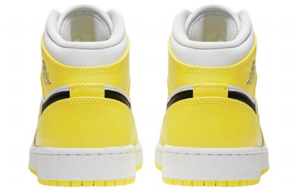 Pánské Basketbalové Boty Nike Air Jordan 1 Mid Tops Se Gs Růžový Žlutá