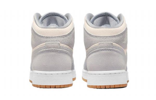 Pánské Basketbalové Boty Nike Air Jordan 1 Mid Tops Se Gs Šedé