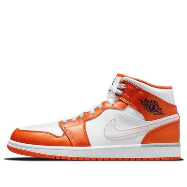 Pánské Basketbalové Boty Nike Air Jordan 1 Mid Tops Se Retro Oranžová