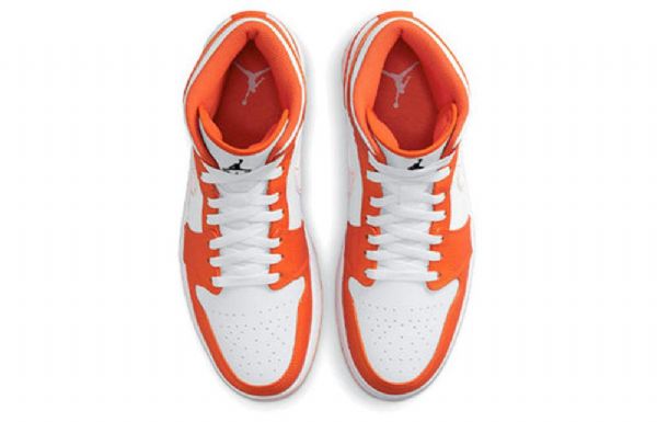 Pánské Basketbalové Boty Nike Air Jordan 1 Mid Tops Se Retro Oranžová