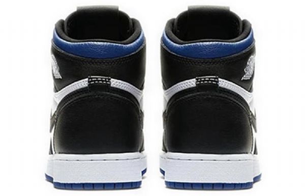 Pánské Basketbalové Boty Nike Air Jordan 1 Retro High Tops Og Gs Černá Bílá Modrá