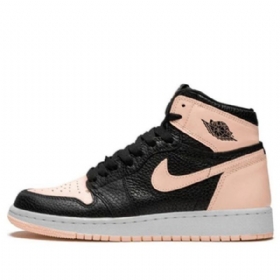 Pánské Basketbalové Boty Nike Air Jordan 1 Retro High Tops Og Gs Černá Coral