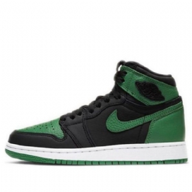 Pánské Basketbalové Boty Nike Air Jordan 1 Retro High Tops Og Gs Zelené