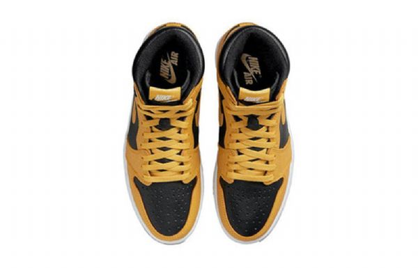 Pánské Basketbalové Boty Nike Air Jordan 1 Retro High Tops Og Gs Žlutá Bílá