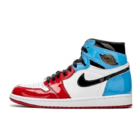 Pánské Boty Nike Air Jordan 1 Fearless Červený Modrý Bílý