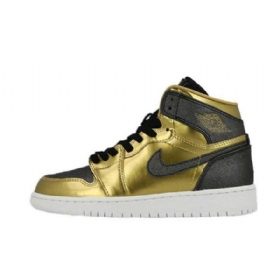 Pánské Boty Nike Air Jordan 1 High Tops Bhm Gg Zlatý Černá