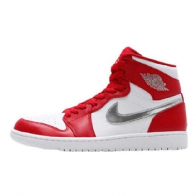 Pánské Boty Nike Air Jordan 1 High Tops Červené