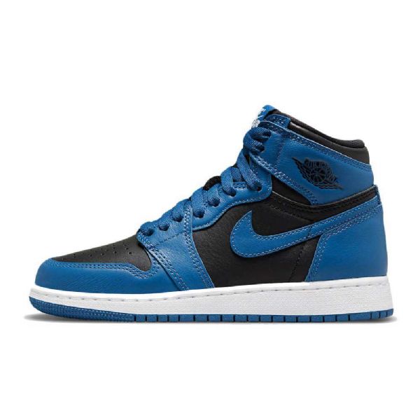 Pánské Boty Nike Air Jordan 1 High Tops Dark Modrý Černá