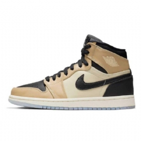Pánské Boty Nike Air Jordan 1 High Tops Mushroom Hnědočerné