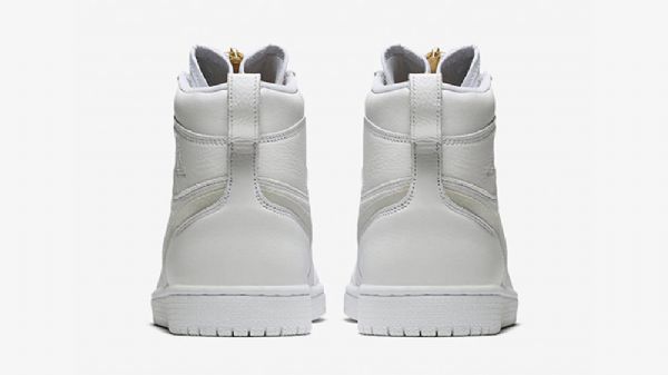 Pánské Boty Nike Air Jordan 1 High Tops Na Zip Pro Muže Bílé