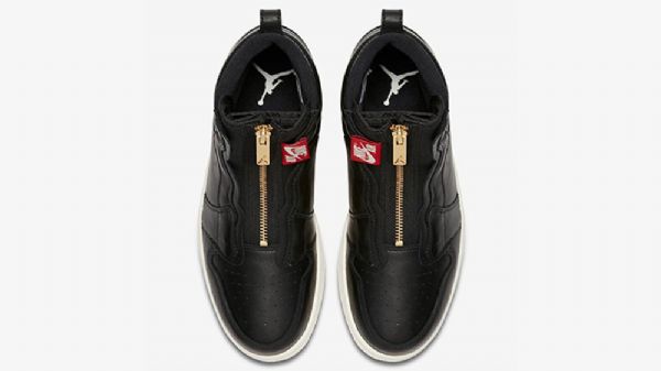 Pánské Boty Nike Air Jordan 1 High Tops Na Zip Pro Muže Černé