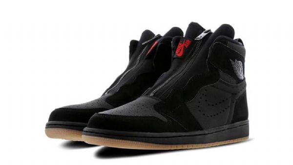 Pánské Boty Nike Air Jordan 1 High Tops Na Zip Pro Muže Černé