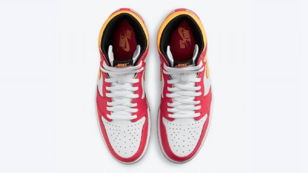 Pánské Boty Nike Air Jordan 1 High Tops Og Jasně Červené