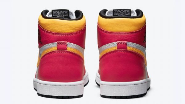 Pánské Boty Nike Air Jordan 1 High Tops Og Jasně Červené