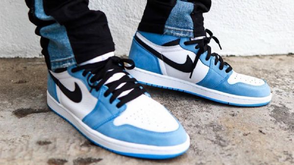 Pánské Boty Nike Air Jordan 1 High Tops Og Pro Muže Modré