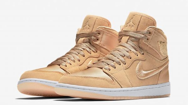 Pánské Boty Nike Air Jordan 1 High Tops Pastel Pack Peach Pro Muže Hnědé