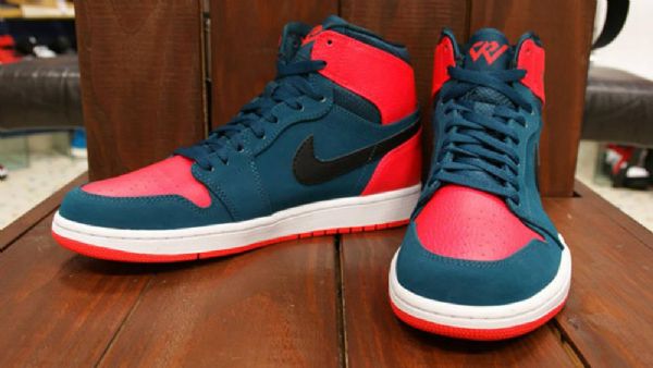 Pánské Boty Nike Air Jordan 1 High Tops Russell Westbrook Červený Zelená