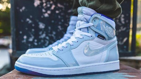 Pánské Boty Nike Air Jordan 1 High Tops Zoom Racer Pro Muže Modré