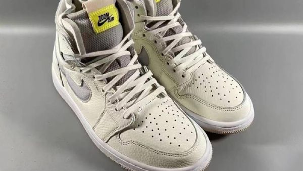 Pánské Boty Nike Air Jordan 1 High Tops Zoom Šedožluté