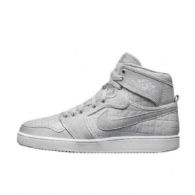 Pánské Boty Nike Air Jordan 1 Ko High Tops Og Pure Platinum Pro Muže Šedé