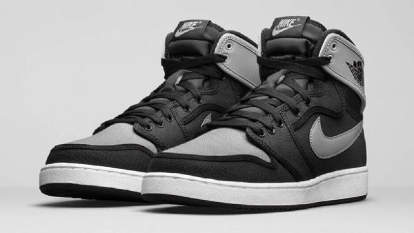 Pánské Boty Nike Air Jordan 1 Ko High Tops Og Shadow Černá Šedá