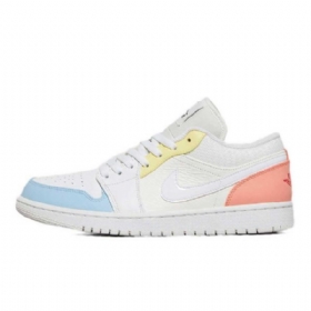 Pánské Boty Nike Air Jordan 1 Low Tops Citron Summit Bílý