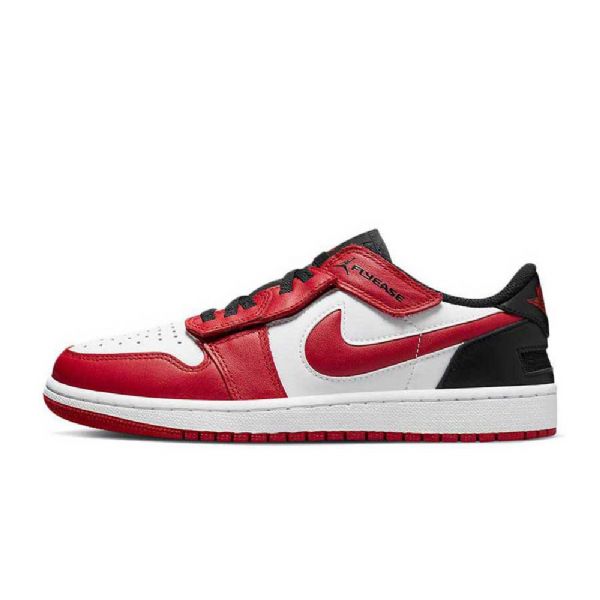 Pánské Boty Nike Air Jordan 1 Low Tops Flyease Červený Černá