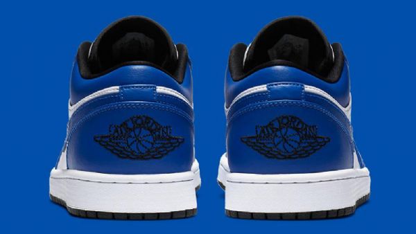 Pánské Boty Nike Air Jordan 1 Low Tops Game Royal Modrý Bílý